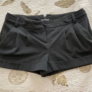 Dressy pleated shorts